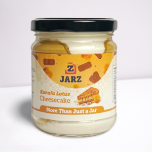 Kunafa Nutella cheesecake jar