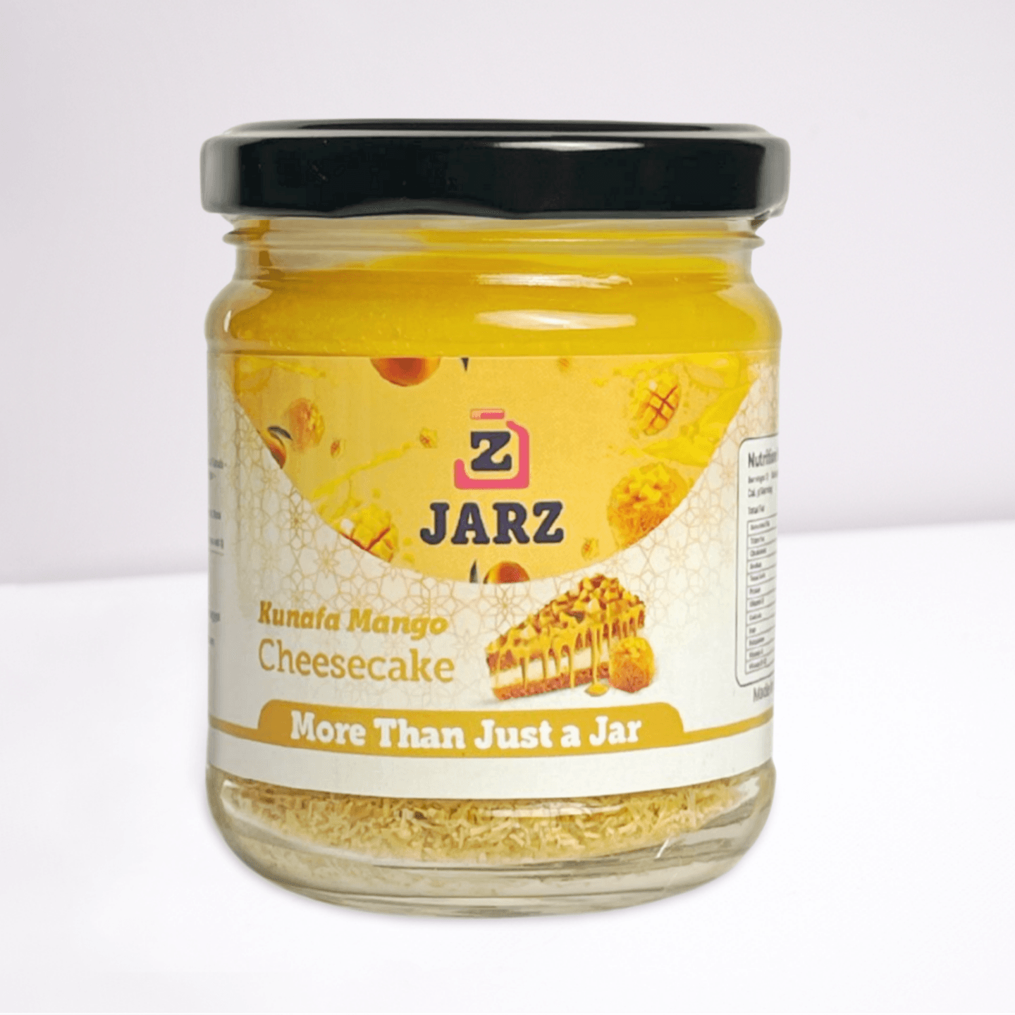 Kunafa Mango cheesecake Jar