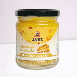 Kunafa Mango cheesecake jar