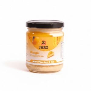 Mango cheesecake jar