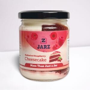 Red Velvet cheesecake jar
