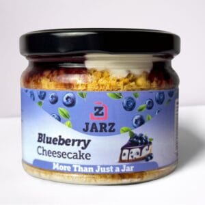 Blueberry cheesecake jar Large